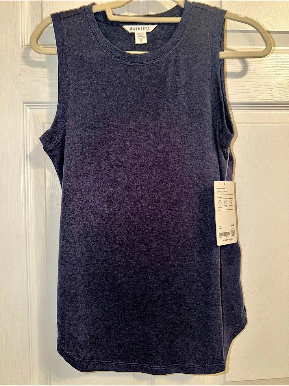 Athleta Breezy Tank Top Navy XS NWT